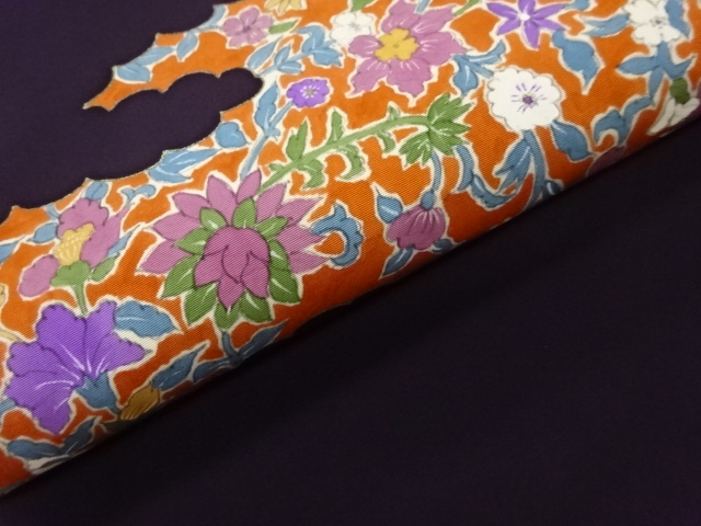 着物・帯 ] - 名古屋帯 塩瀬金彩手描き草花模様名古屋帯 | 宗 sou::お